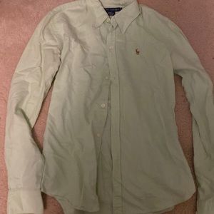 Ralph Lauren size small green flannel!